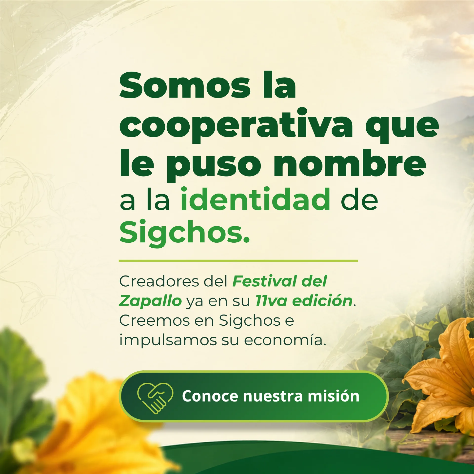 Comunidad de socios de la Cooperativa en Sigchos